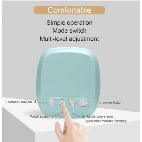Electric Breast Pump Postpartum Double Breast Pump With Milk Bottle Nipple Extractor For Baby Breastfeeding