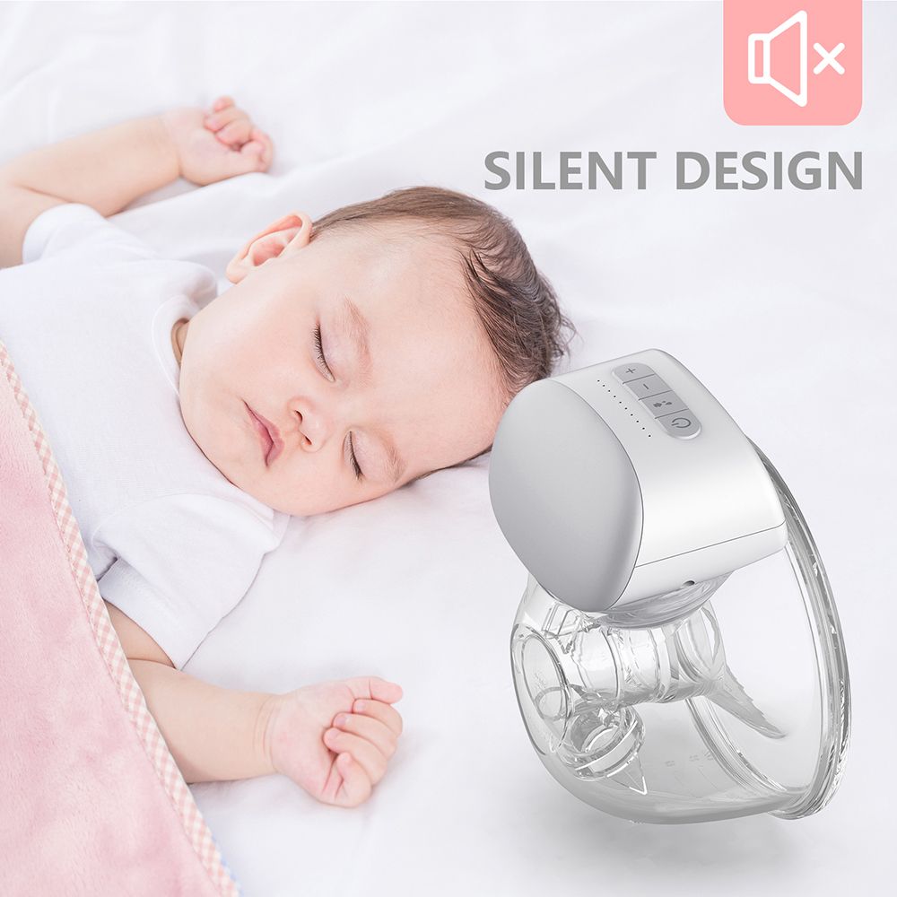 BB-P1 Wearable Electric Breast Pump 240ml,28mm Flange,1 Set