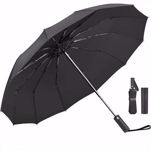 Portable Umbrella - Black - 15cm