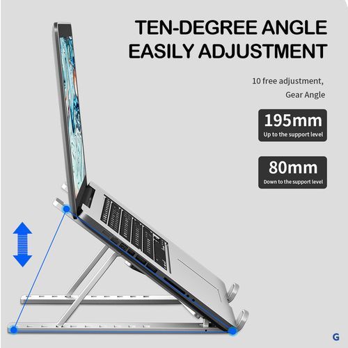 10 Steps Laptop Stand