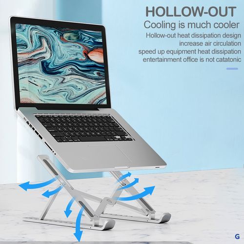 10 Steps Laptop Stand