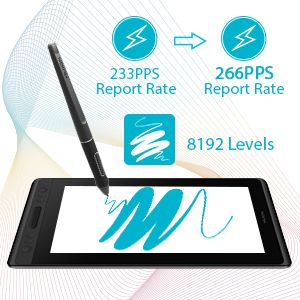 KAMVAS PRO 13 Stand Graphics Drawing Tablet Tilt 13.3''