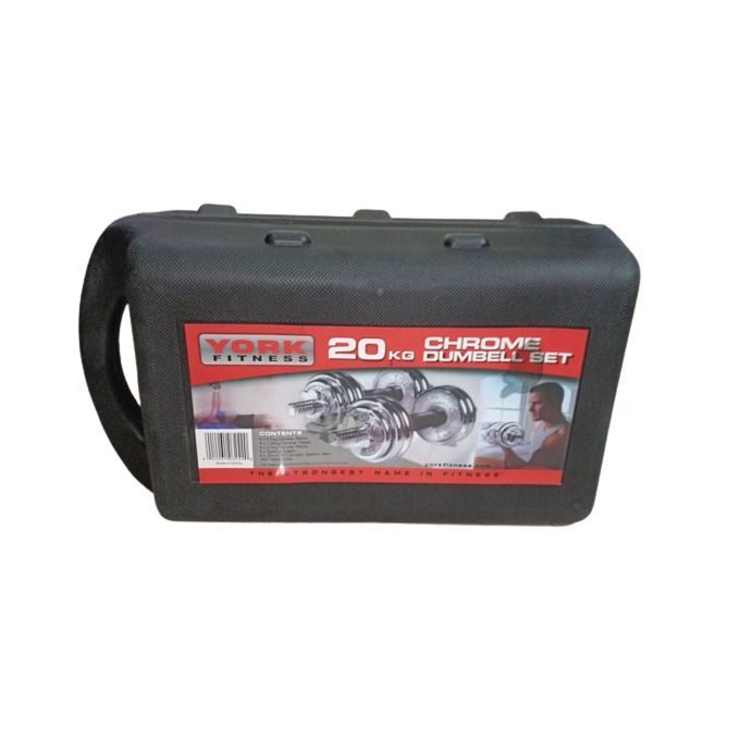 Adjustable 20KG Dumbbells Set + 30CM Barbell Connector+ Case