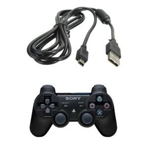 DualShock 3-Wireless Controller  For PS3 With The Charging Cord