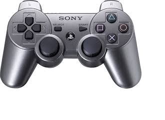 PS3 Original (official) Wireless Controller Pad - DualShock 3 -Metallic Grey Color