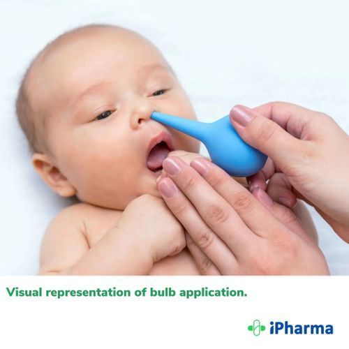 2 Bulb Nasal Aspirator, Mucus Sucker, Ear Syringe For Baby/Infant/Newborn