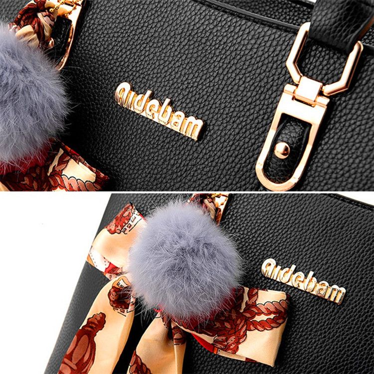 Women Bag Crossbody Bag Handbag Ladies Sling Purse Female Shoulder Bag Wallet - Black