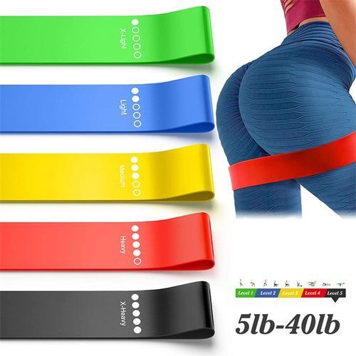 5/Set Exercise Bands Resistance Bands  Strap Workout Exercise Training