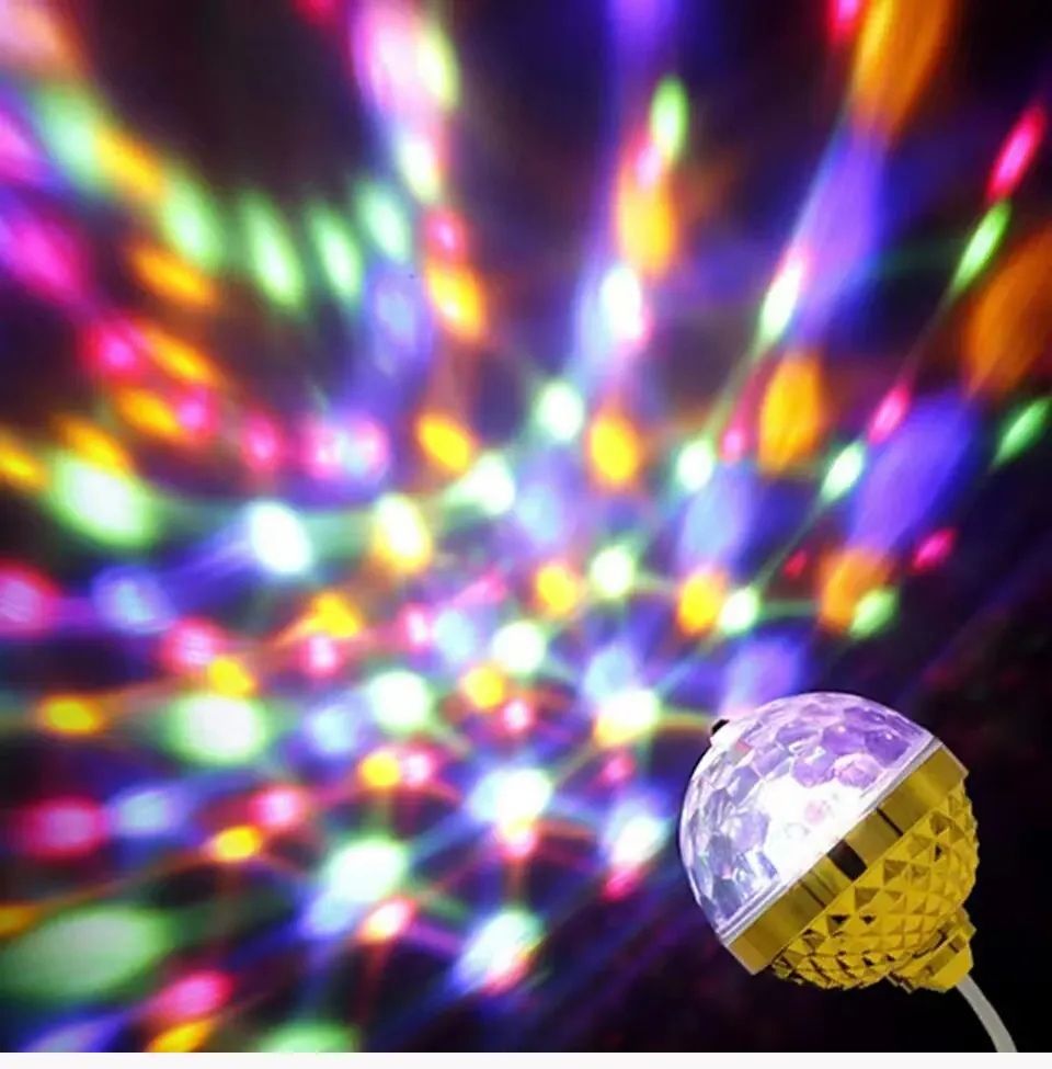 USB 360° Rotating Decorative Bedroom Light Atmosphere Light