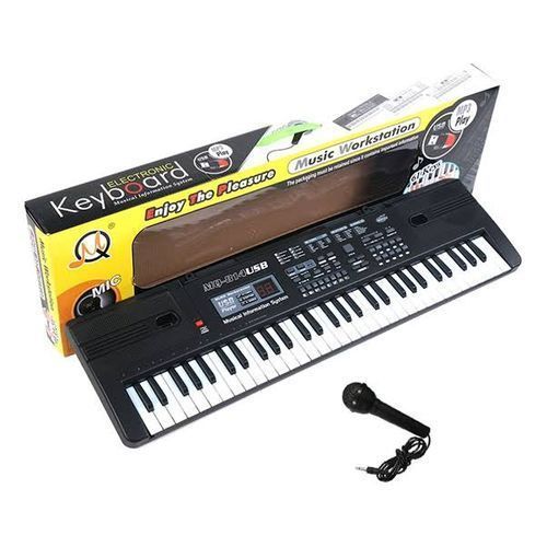 61 Keys Electronic Music Keyboard For Kids With Mic