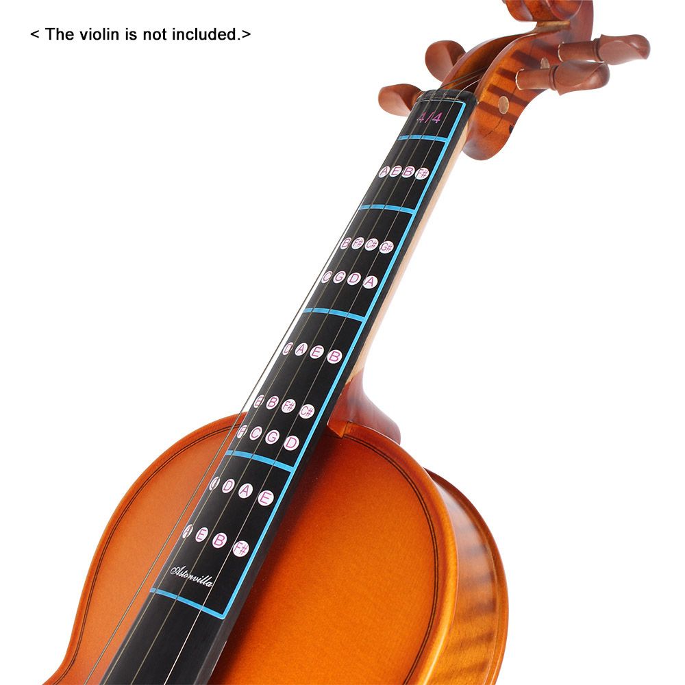 4/4 Violin Fiddle Finger Guide Fingerboard Sticker Label