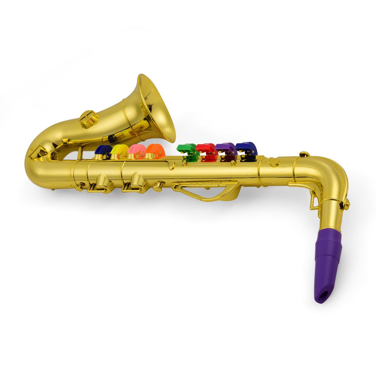 Saxophone Kids Musical Wind Instruments ABS Metallic Gold
