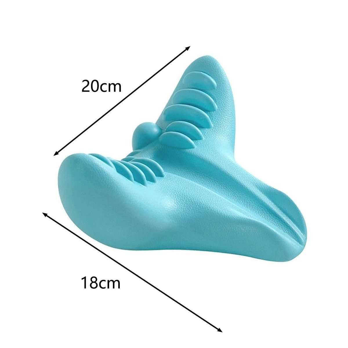 Butterfly Neck Pillow Neck Shoulder Stretcher Pillow Blue