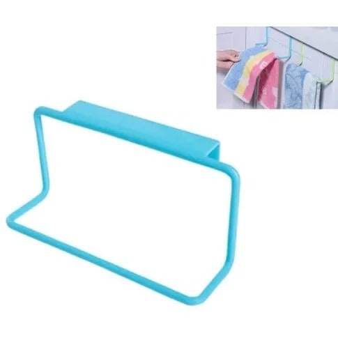 Door Hanging Towel Rack Holder - Blue