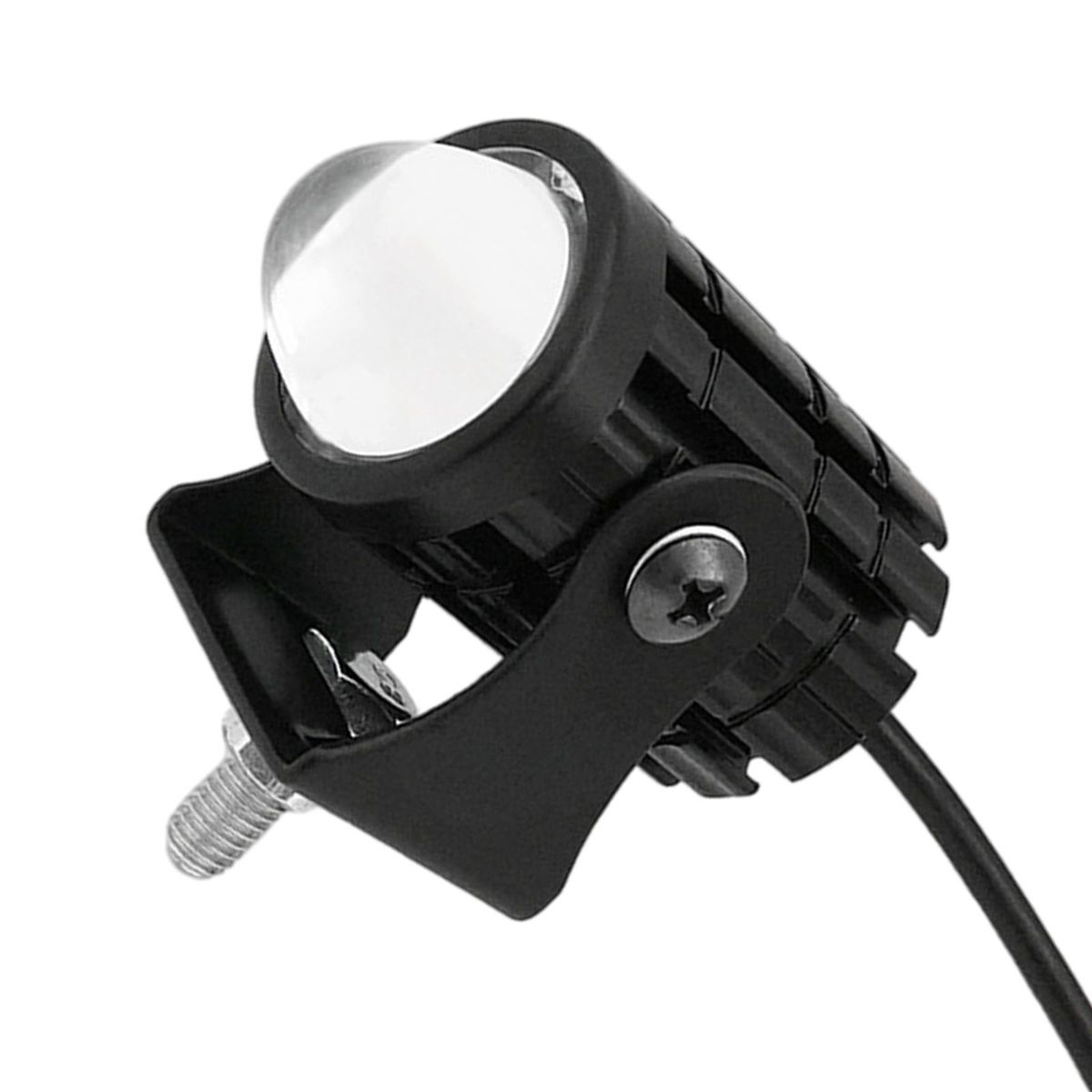 Motorcycle LED Headlight Dirt Bike Racer Auxiliary Spotlight 8-80V