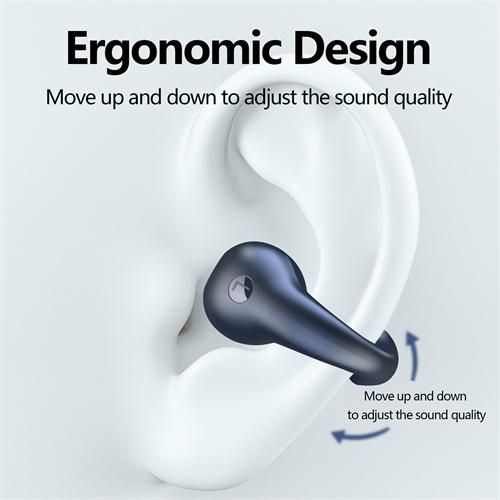 TWS Q80 Wireless Bluetooth Headphones 5.3 Headphones Bone Conduction Headphones Auricular Headphones Sports Earbuds
