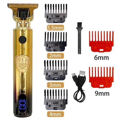 T9 Hair Clipper Electric Hair Trimmer Cordless  Trimmer 0mm Men Barber Hair Cutting Machine Chargea