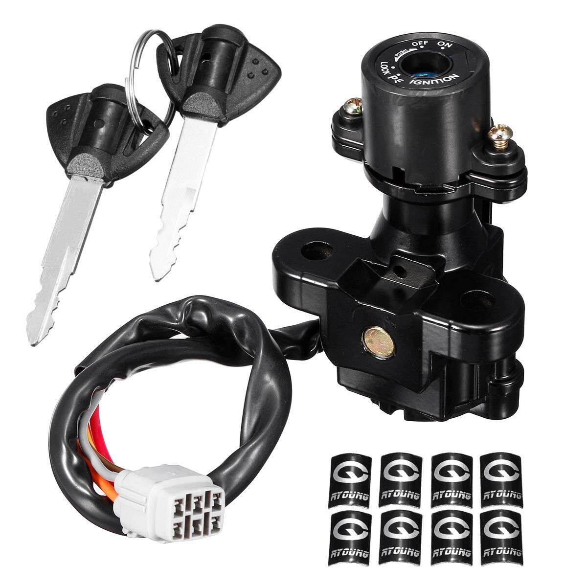 Ignition Switch Lock With 2 Keys For GSXR 600/750/1000