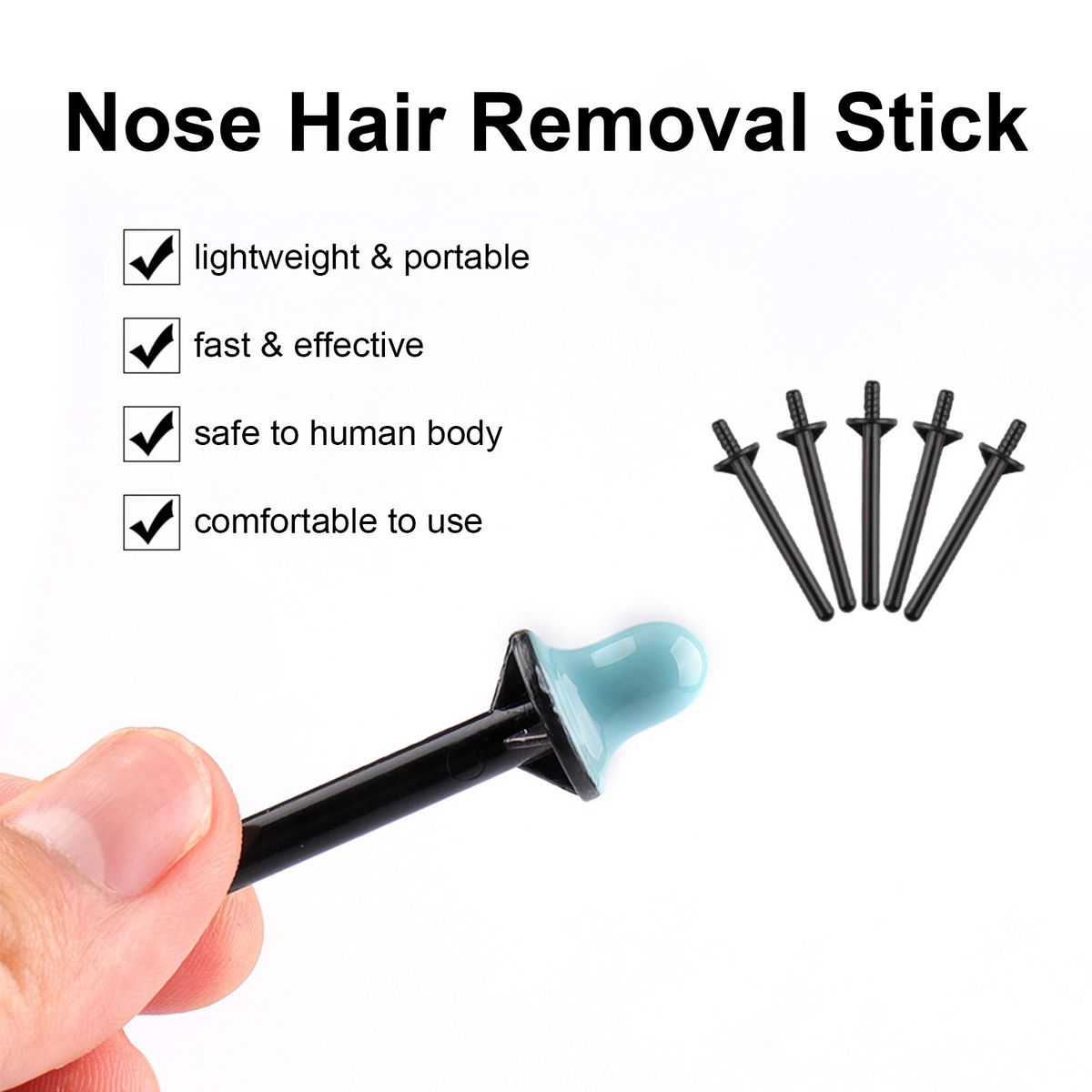 Wax Stick Set For Face Nose Hair Removal Wax Applicator