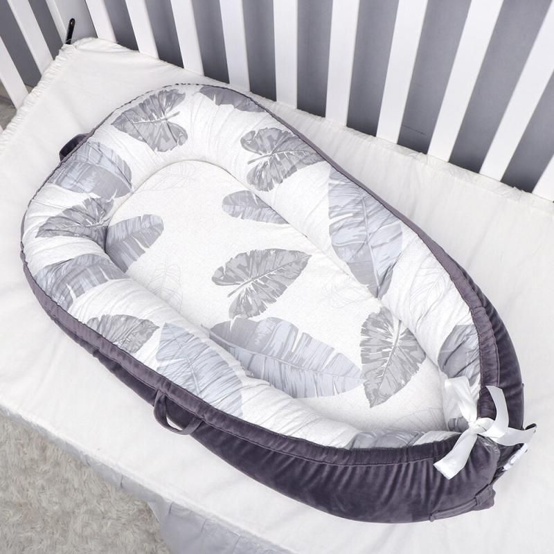 Baby Lounger Nest Portable Breathable Cotton Bassinet Bed