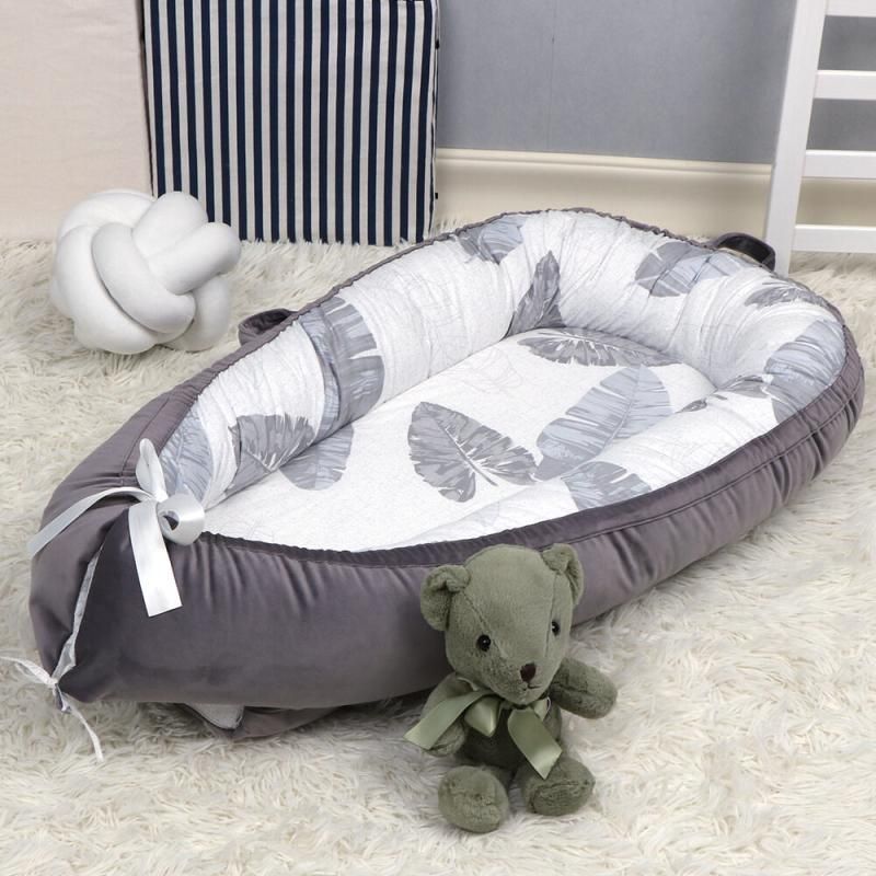 Baby Lounger Nest Portable Breathable Cotton Bassinet Bed