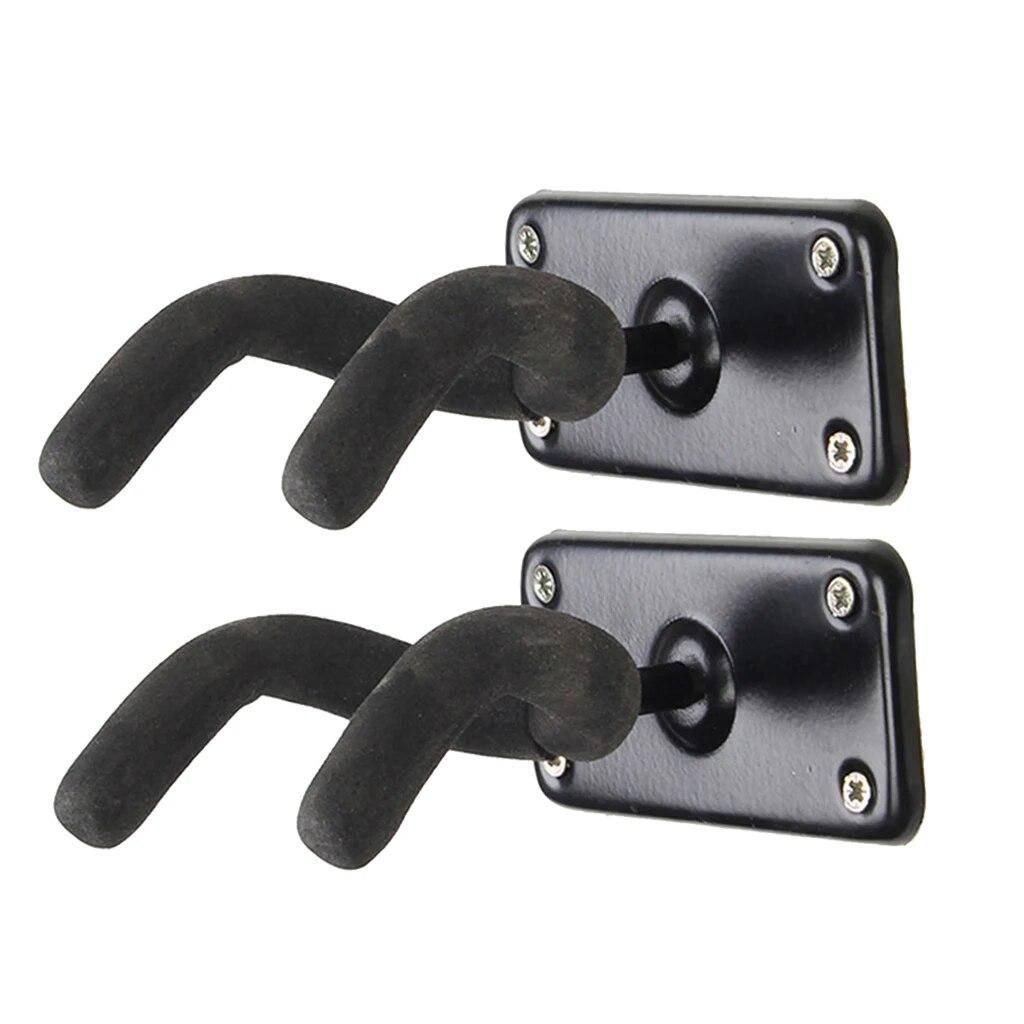 2Pcs Skateboard Hanger Skateboard Hooks Base Support Holder with Hooks for Skateboard Guitar Storage