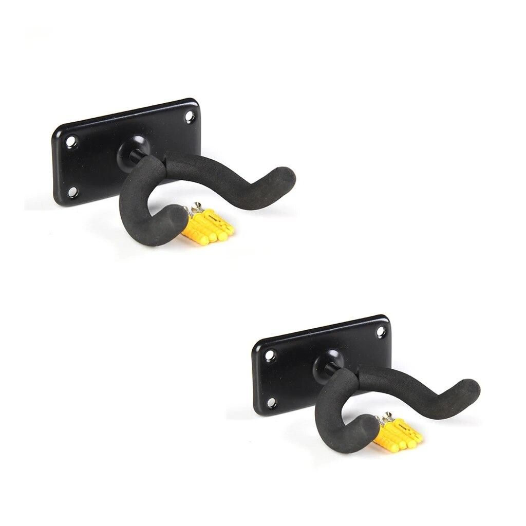 2Pcs Skateboard Hanger Skateboard Hooks Base Support Holder with Hooks for Skateboard Guitar Storage