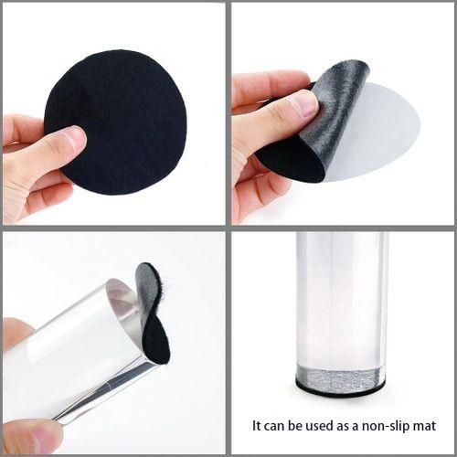 Black Adhesive Back Felt Sheets Fabric Sticky
