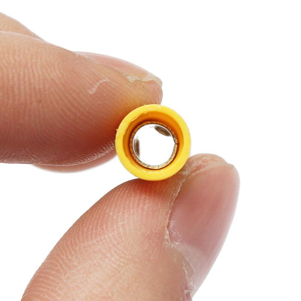 Yellow Insulated Connector Electrical Terminal For 4.0-6.0mm2 Cable Yellow