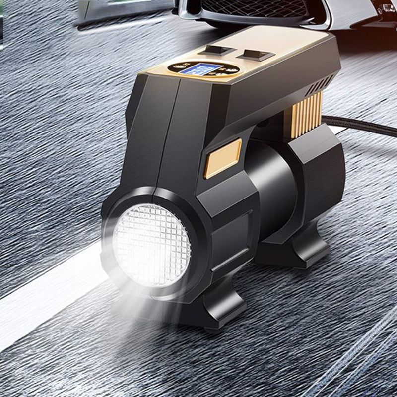 12V Portable Car Air Pump Electric Tire Inflator Pump  Digital Air Compressor Auto Tyre Pumb For Automobile Motorcycle Bicycle