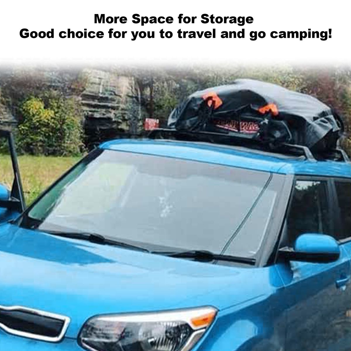 600D Waterproof Cargo Bag Car Roof Cargo Carrier Universal