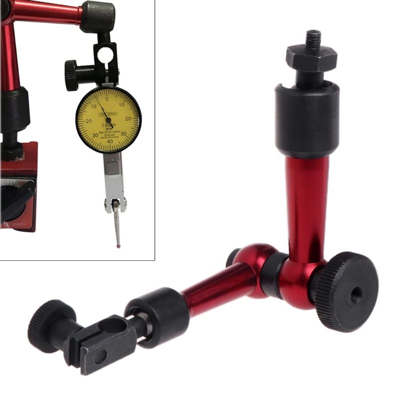 Top Quty M5 Universal Flexible Magnetic Metal Base Holder Stand For Dial Indicator JUN16
