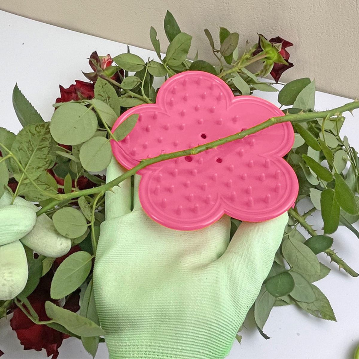 2Pcs Flower Thorn Gardening Flower Thorn Pink