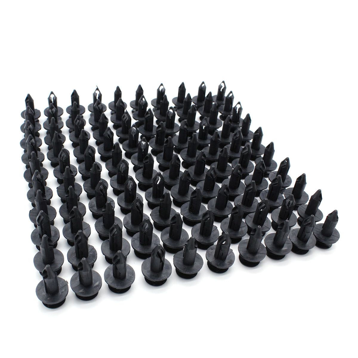 100PCS Bumper Radiator Cowl Push Retainer Trim Clips Pin