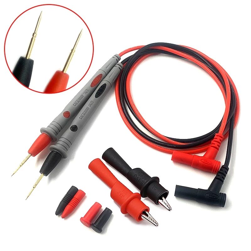 Multimeter Test Leads Universal Cable AC DC 1000V 20A 10A CAT III Measuring Probes Pen For Multi-Meter Tester Wire Tips