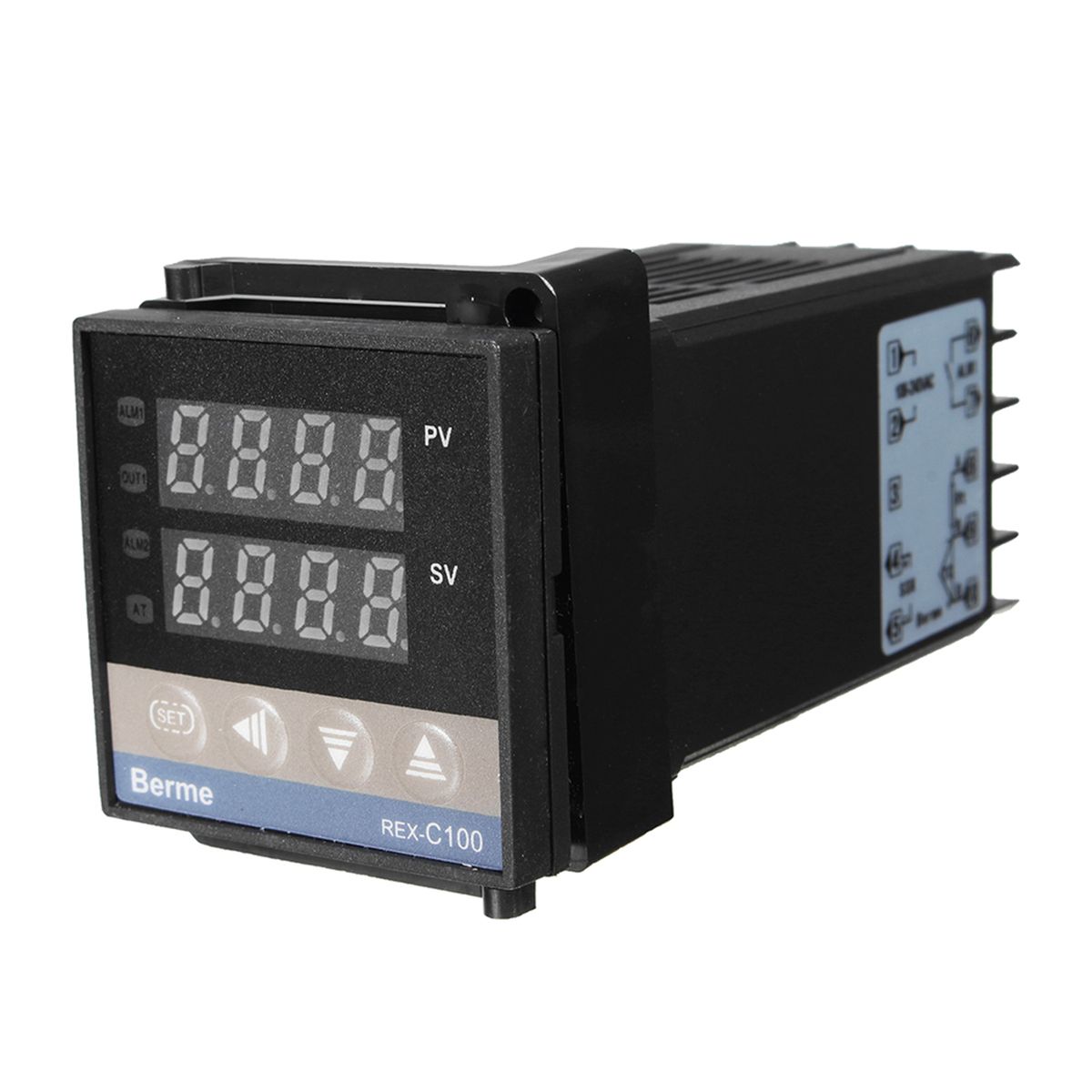 Digital LCD PID REX-C100 Temperature Controller Set + K