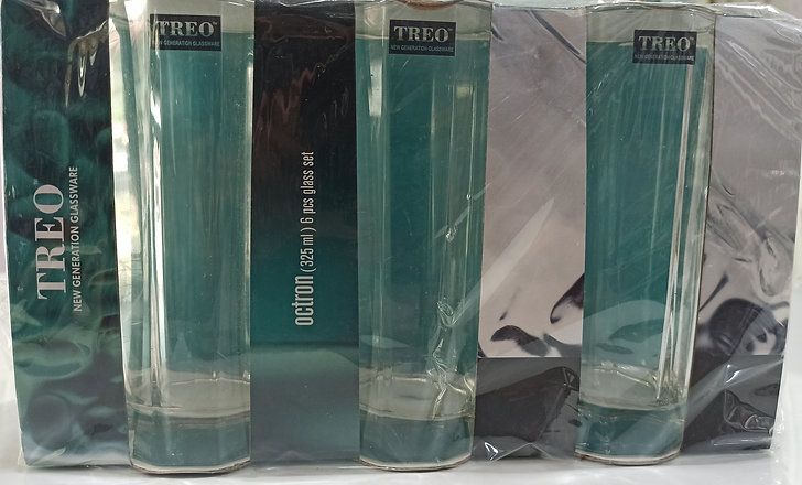 6-piece Glass Tumbler