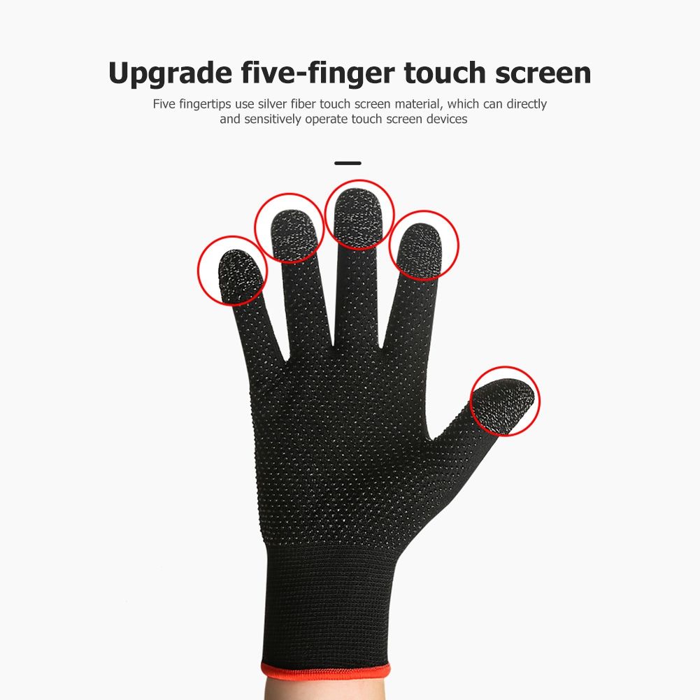 2Pcs Game Gloves For PUBG Proof Non-Scratch Sensitive