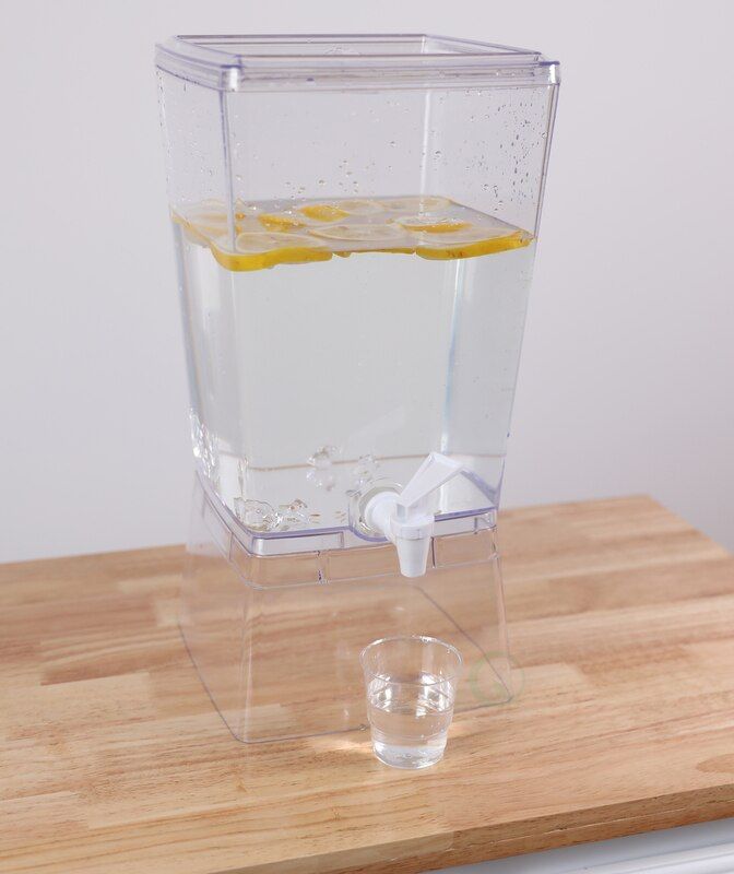 Stackable Juice And Water  Dispenser