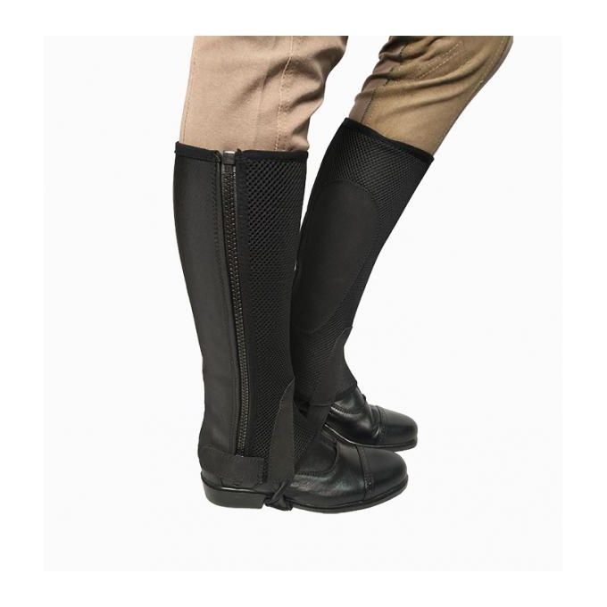 West Horse Riding Gaiters Equestrian Half Chaps Riding Boots L