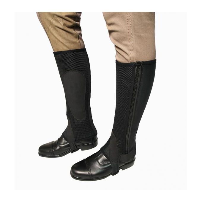 West Horse Riding Gaiters Equestrian Half Chaps Riding Boots L