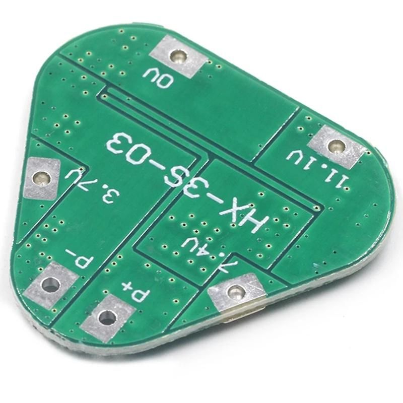 3S 12V 18650 Lithium Battery Protection Board 11.1V 12.6V Overcharge Over-Discharge Protect 8A 3 Cell Pack Li-Ion BMS