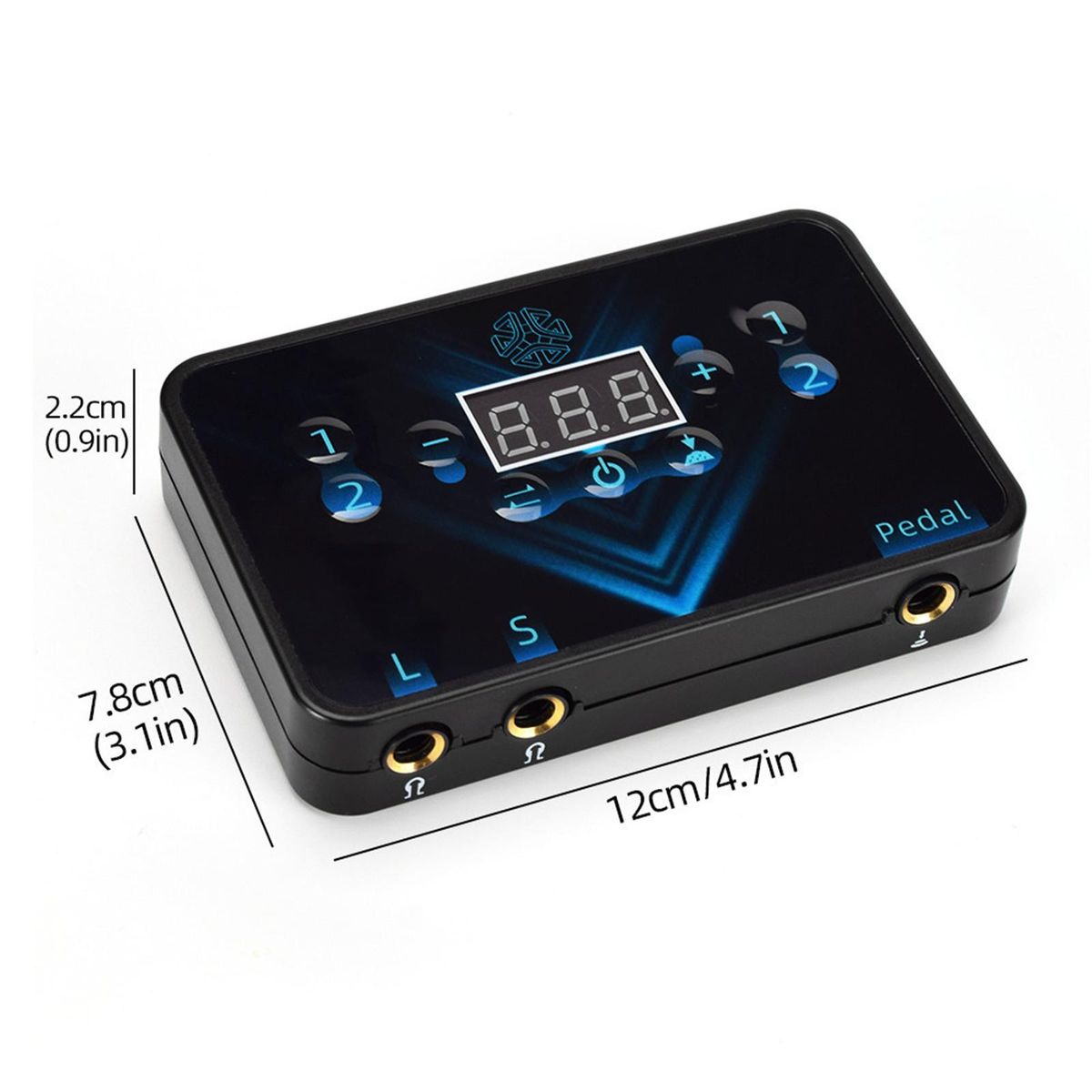 Tattoo Machine Kit Rotary Tattoo Machine Power Supply with Foot Pedal Handle for Tattoo Artist Beginner Tattoo Training Set