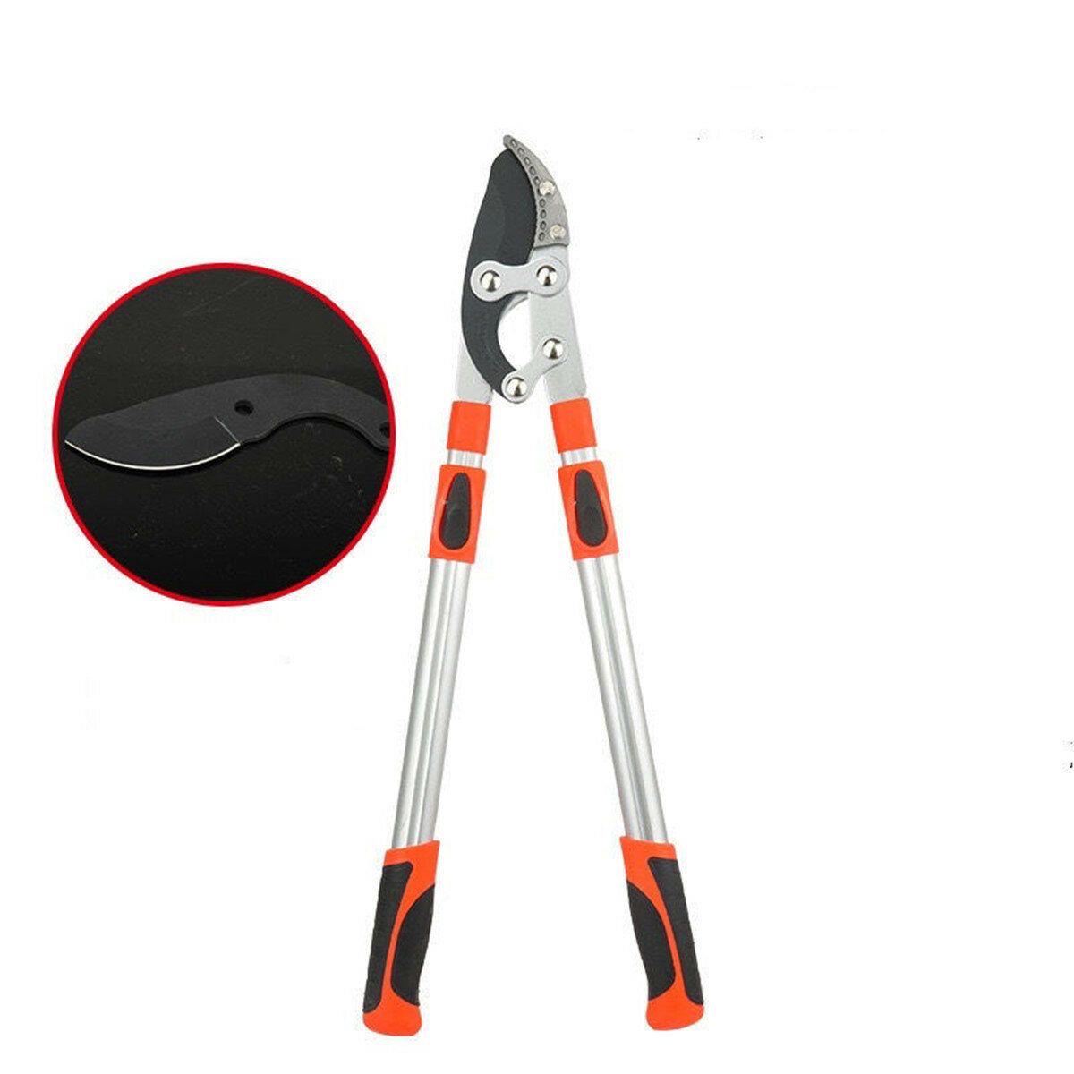New Telescopic Long Length Scissor Hedge Anvil Shear