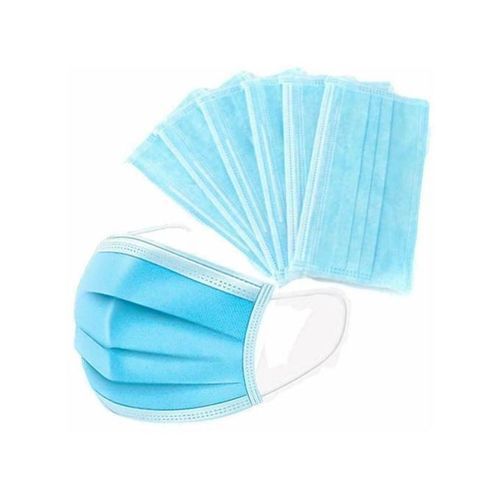 Face Mas K - (Pack Of 50) Protects Nose & Mouth