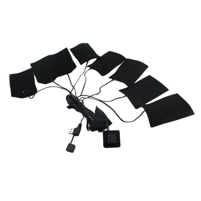 Electric Heating Pads DIY Thermal Clothing Washable Warm 8 In 1