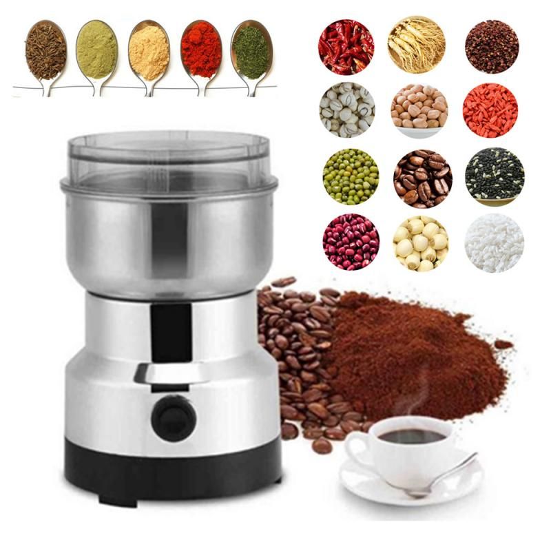 150W Coffee Grinder Nut Bean Mill Mini Grinder Kitchen Tool