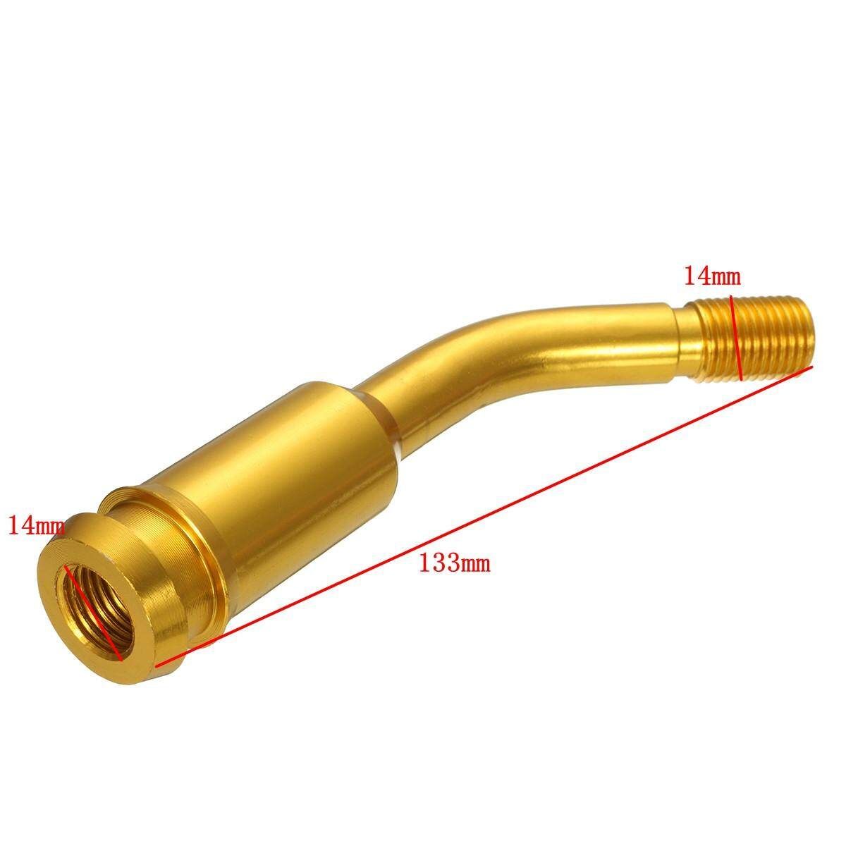 Angled Gear Stick Extension Knob Shifter Lever Extender For VW T4 Gold Gold