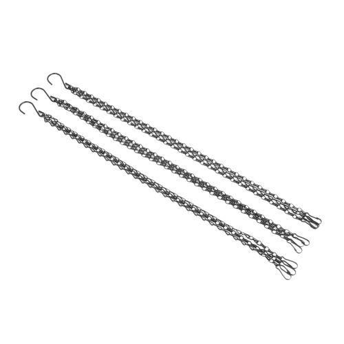 3 Pack 19.7 Inch Hanging Chain,Black, For Bird