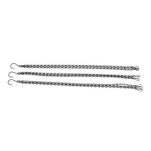 3 Pack 19.7 Inch Hanging Chain,Black, For Bird